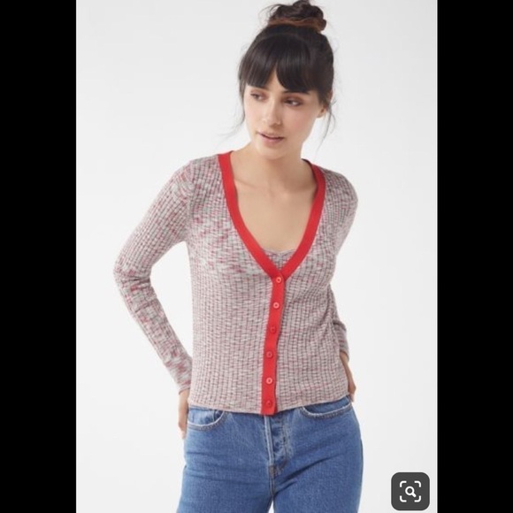 Urban Outfitter Lucky Knit Cardigan Christmas Sweater - Picture 5 of 11